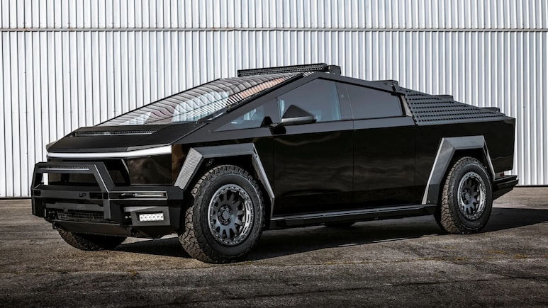 Tesla Cybertruck Gets Military-Grade Appearance With Aftermarket Package