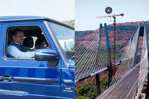 Video: D Fadnavis Drives G-Wagen SUV On Mumbai-Pune Eway's Missing Link