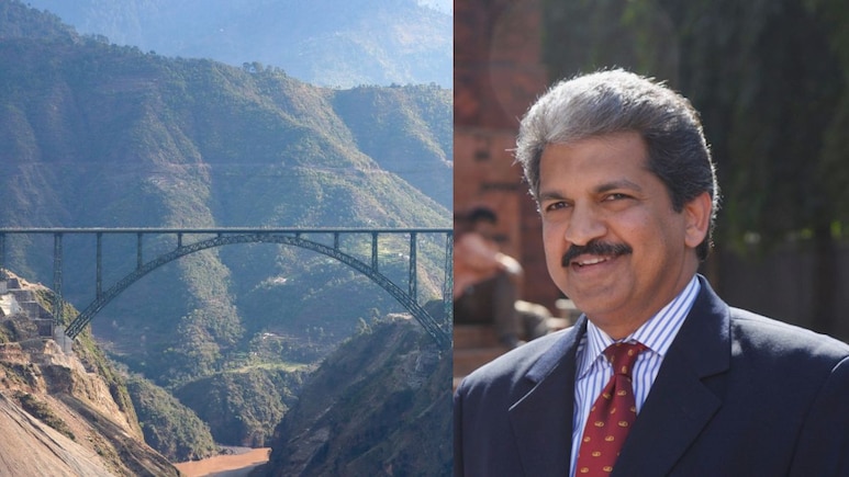 Anand Mahindra Adds World's Highest Railway Arch Bridge To His 'Bucket List