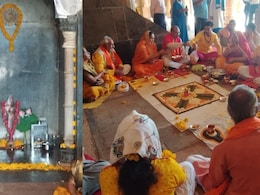 भोजशाला में पूजा-पाठ अनुष्ठान कर स्थापित की मां वाग्देवी की प्रतिमा, कलेक्टर और SP भी हुए शामिल