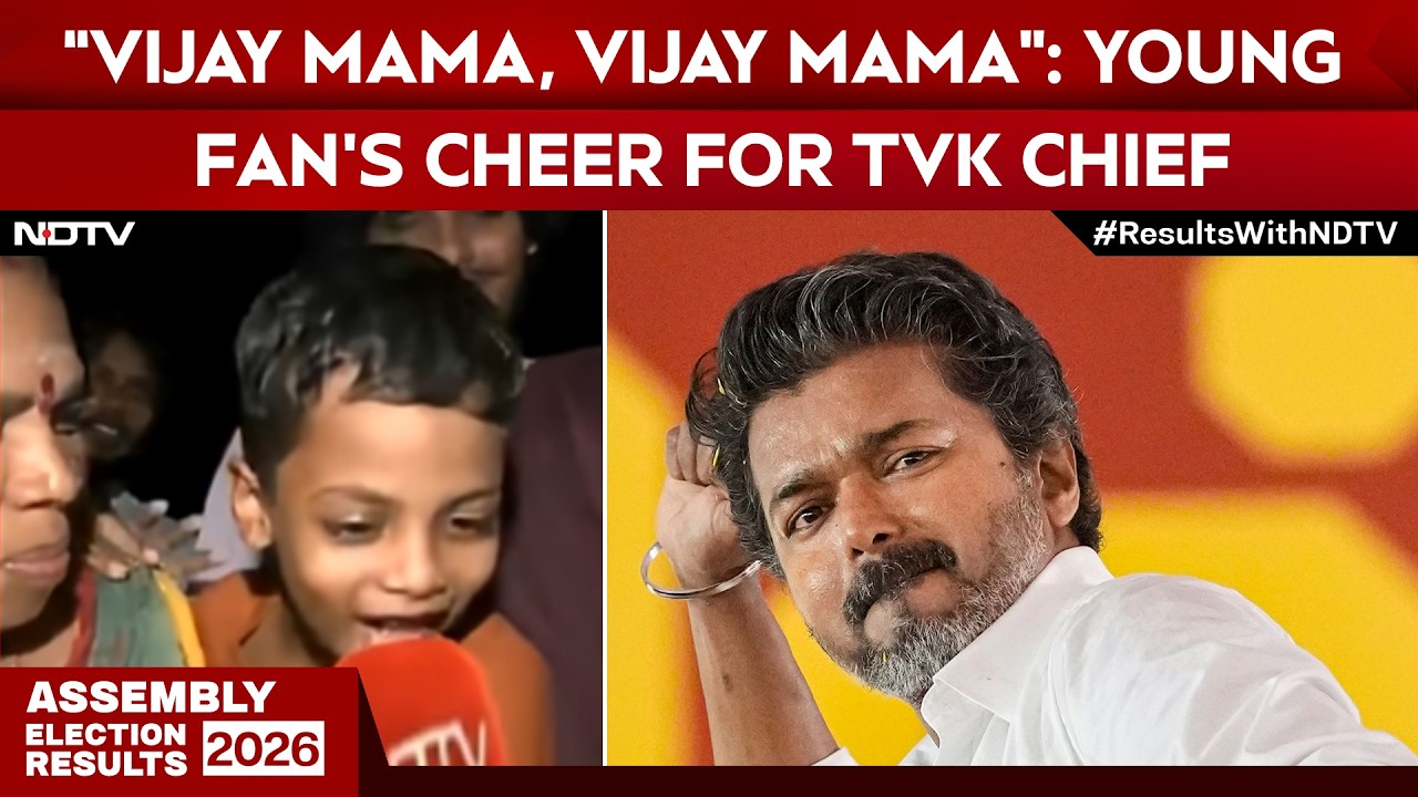 "Vijay Mama": Young Fans Wait for Him Outside Lok Bhawan