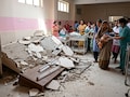भिंड जिला अस्पताल में बड़ा हादसा: SCNU वार्ड की छत गिरी, नवजात को दूध पिला रहीं तीन महिलाएं और एक शिशु घायल