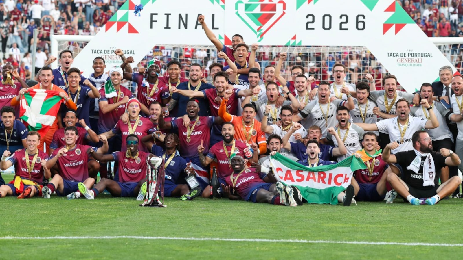 Second Division Torreense Stun Giants Sporting In Portuguese Cup Final