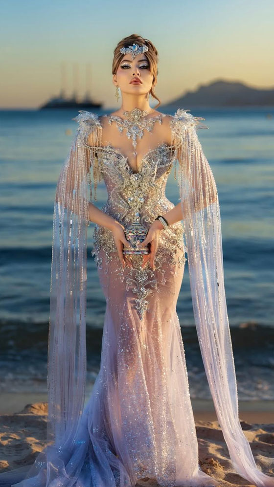 Urvashi Rautela&rsquo;s Crystal Look Is Pure Luxe Drama