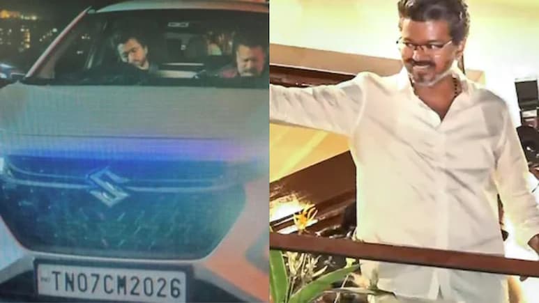 Vijay's Viral 'CM 2026' Car Number Plate Scene Gets A GOAT Reaction