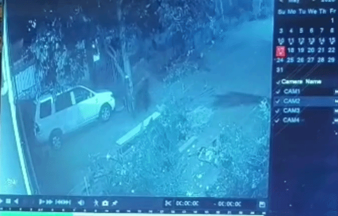 VIDEO: रात के अंधेरे में घर में घुसे 6-7 बदमाश, दो जोड़ी जूते लेकर हुए फरार, पुलिस तलाश में जुटी