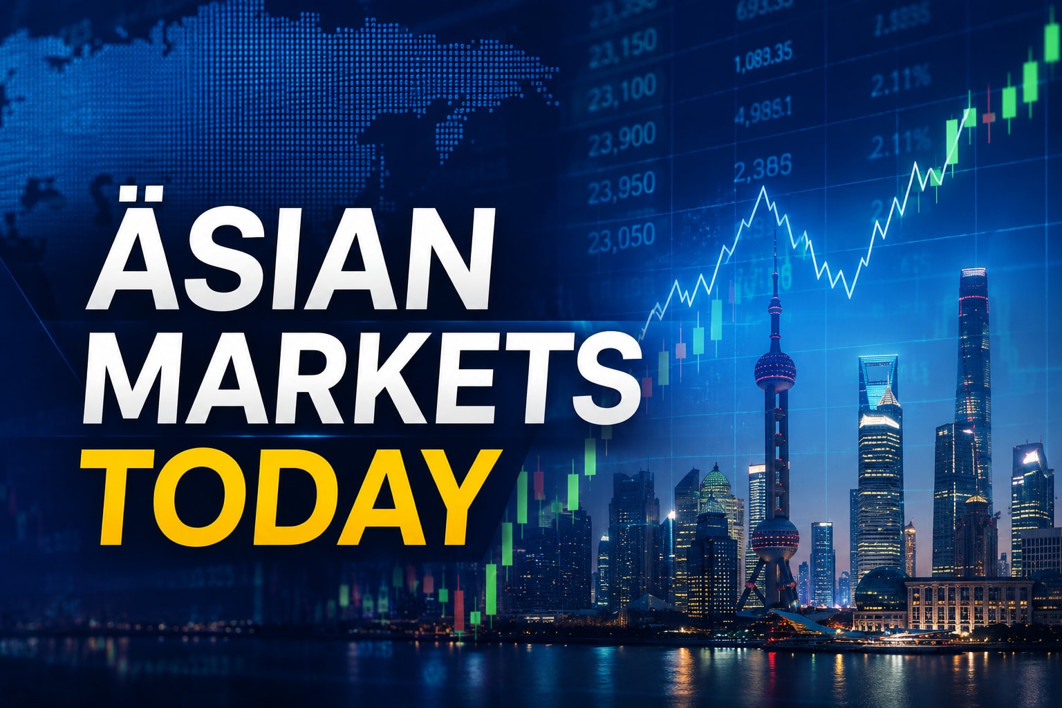 Asian Markets Mixed as Kospi Rebounds, SK Hynix Surges, Oil Steady