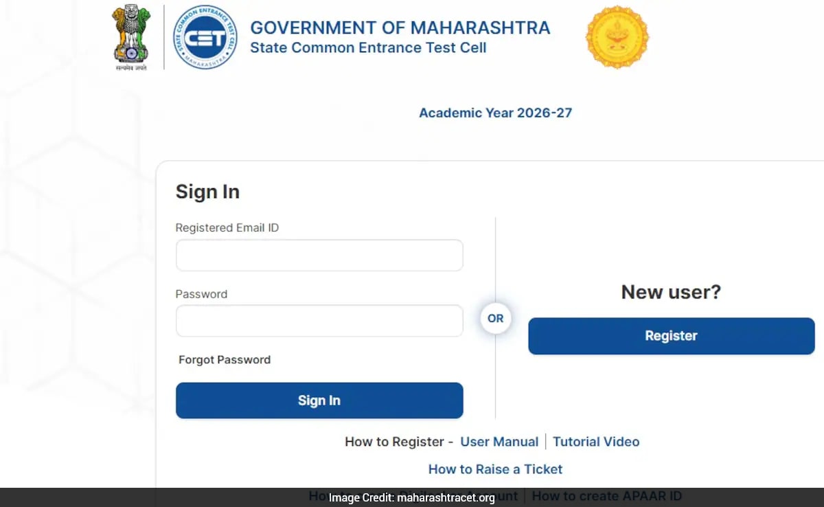 MHT CET 2026 PCB City Slips Released; Exams Set for May 10-11 Across 189 Centres
