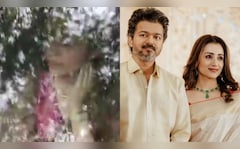 Trisha, On 43rd Birthday, Reaches Vijay's Home In Chennai As TVK Leads