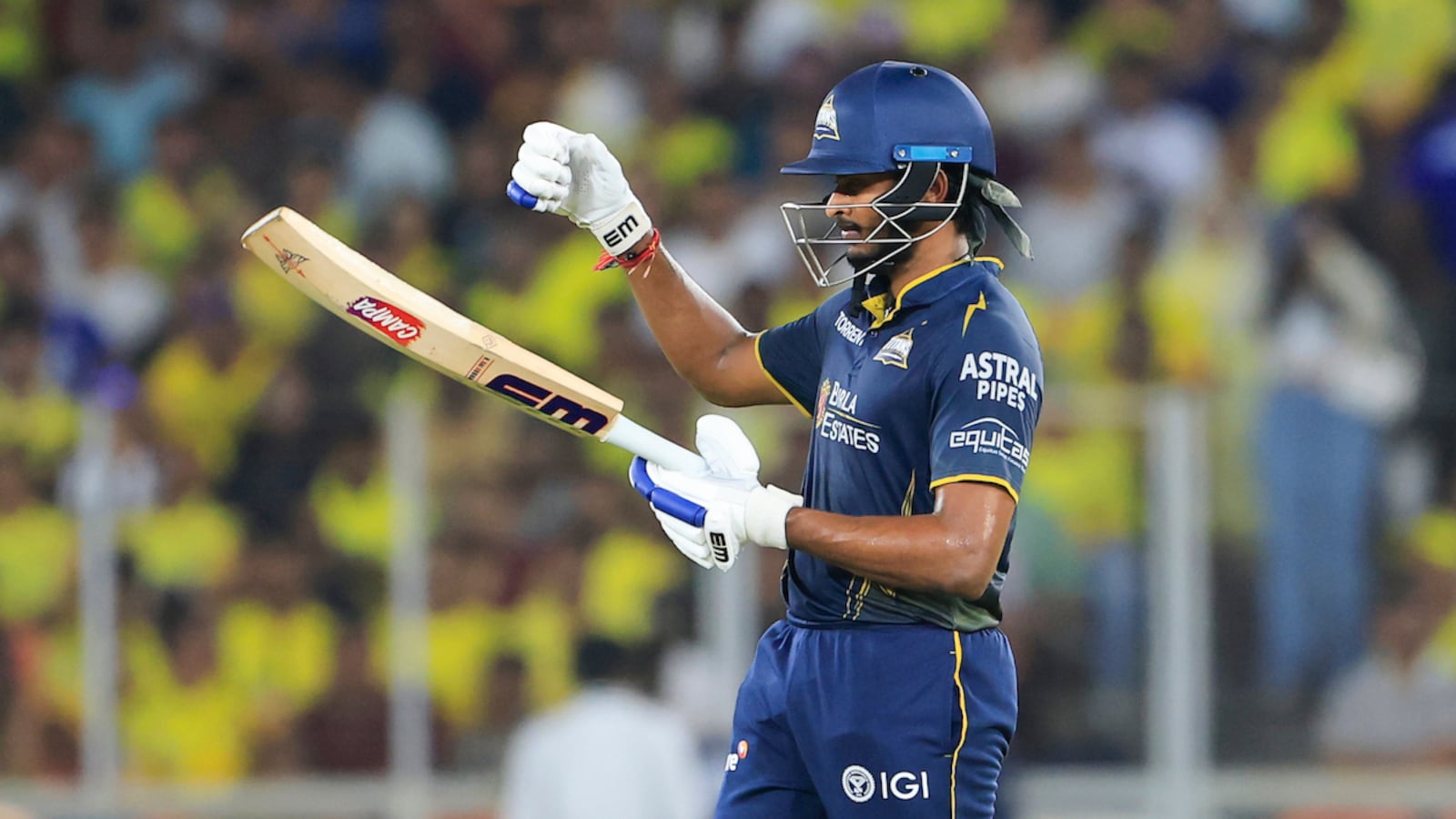 GT vs CSK Live Score, IPL 2026: Sai Sudharsan Equals Virender Sehwag, Jos Buttlers Big Record; GT Target 200-Plus Total