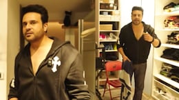 Inside Krushna Abhishek's Rs 4 Crore Mumbai Home: Red-Brick Walls, A Glam Room, And An All-Black Kitchen