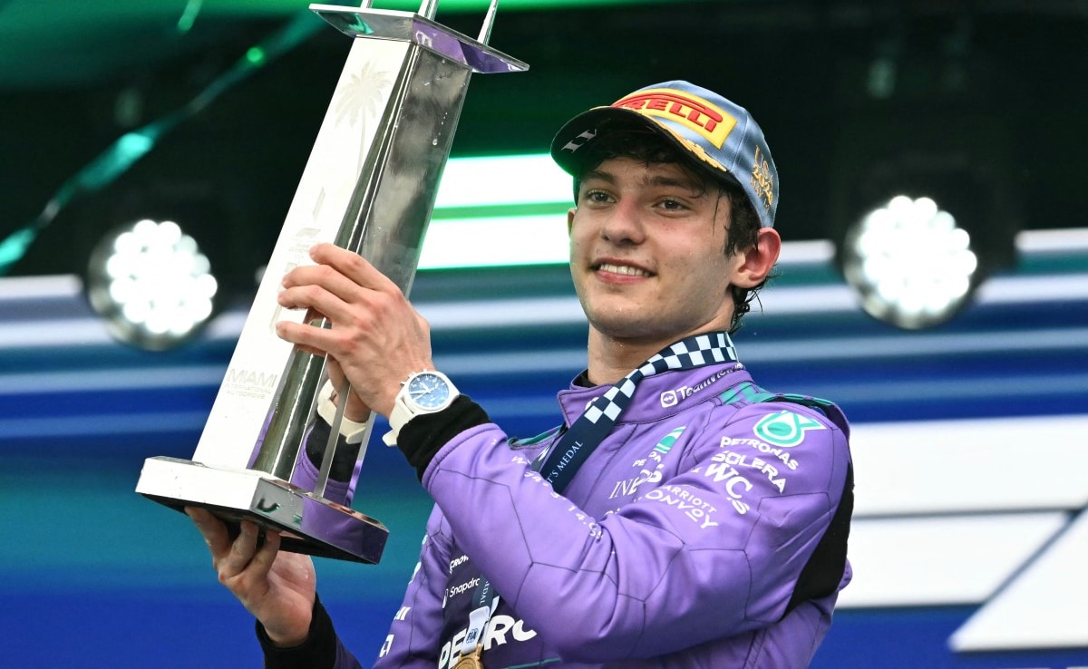 Teen Kimi Antonelli Wins Again In Miami To Extend Title Race Lead