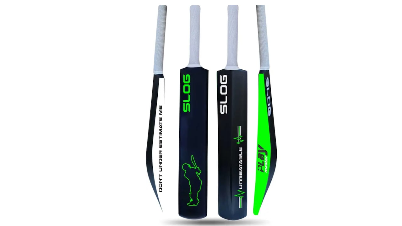 Click to buy PLAYMASTER THE ORIGINAL Slog Full Size Hard Plastic Bat (Ideal for 15+)  