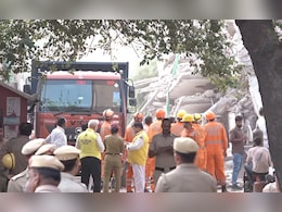 1 Dead, 8 Rescued After 3-Storey Building Collapses In South Delhi