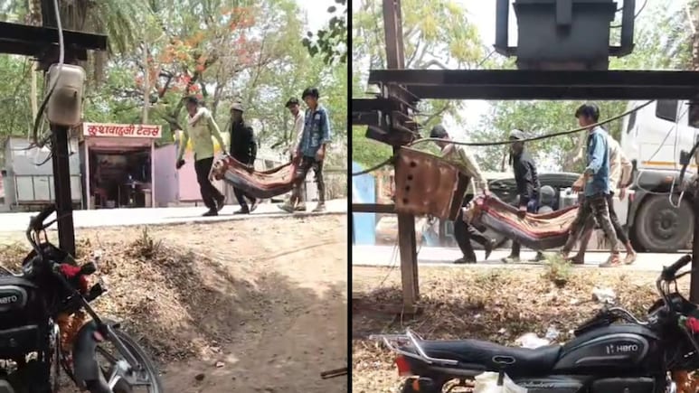 No Hearse, Stretcher, Madhya Pradesh Family Carries Teen's Body On Shoulders