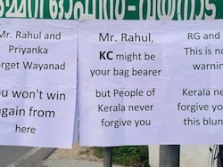 Case Filed Over "Wayanad Will Become Next Amethi" Posters Near Congress Office