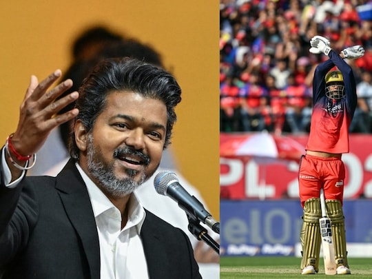 Vijay Fever Reaches IPL 2026 As RCB Star Pays Tribute With Fifty Celebration - Watch