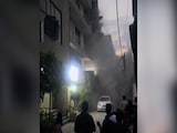Video: Moment Three-Storey Building Collapsed In South Delhi's Saket Video: Moment Three-Storey Building Collapsed In South Delhi's Saket