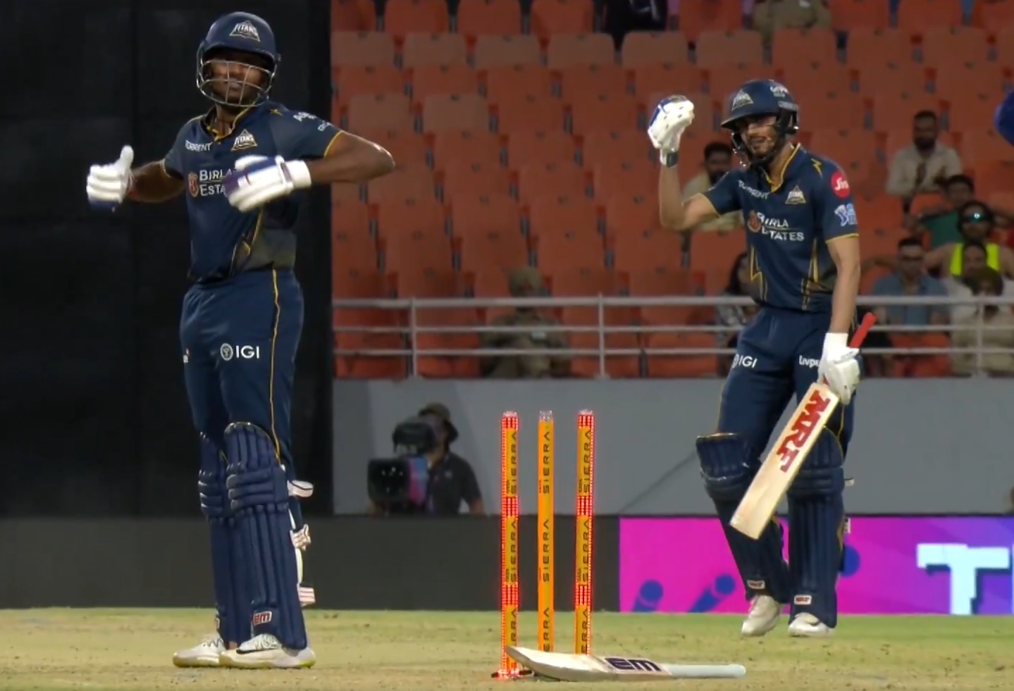Sudharsan Dismissed Hit-Wicket Once Again. Gill Can't Control His Emotions