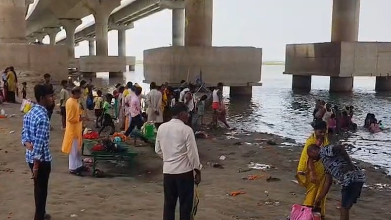 पटना के गांधी घाट पर बड़ा हादसा, गंगा नदी में नहाने गए 5 युवक डूबे