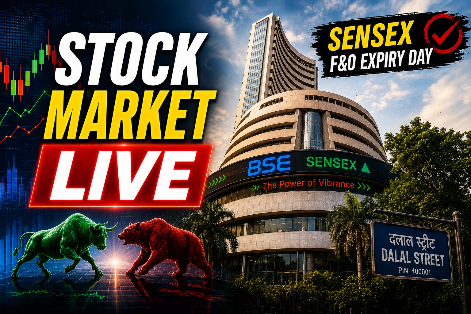 Live: GIFT Nifty Points To Negative Open For Nifty, Sensex; Brent Surges Past $95 A Barrel