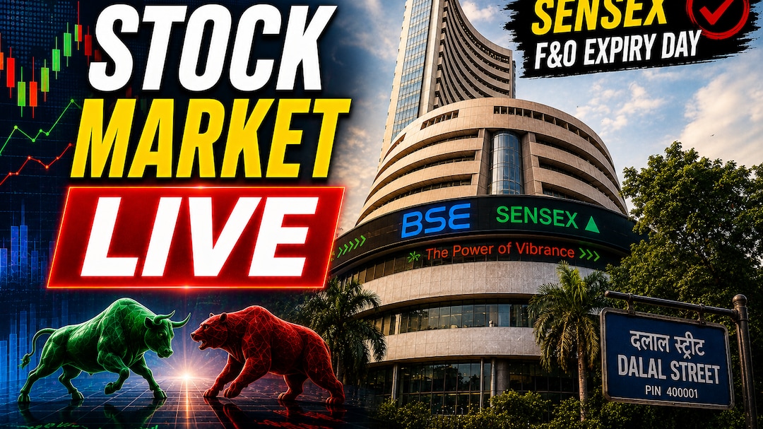 Stock Market Crash News Today Live Updates: GIFT Nifty Points To Negative Open For Nifty, Sensex; Brent Crude Surges Past $95 A Barrel