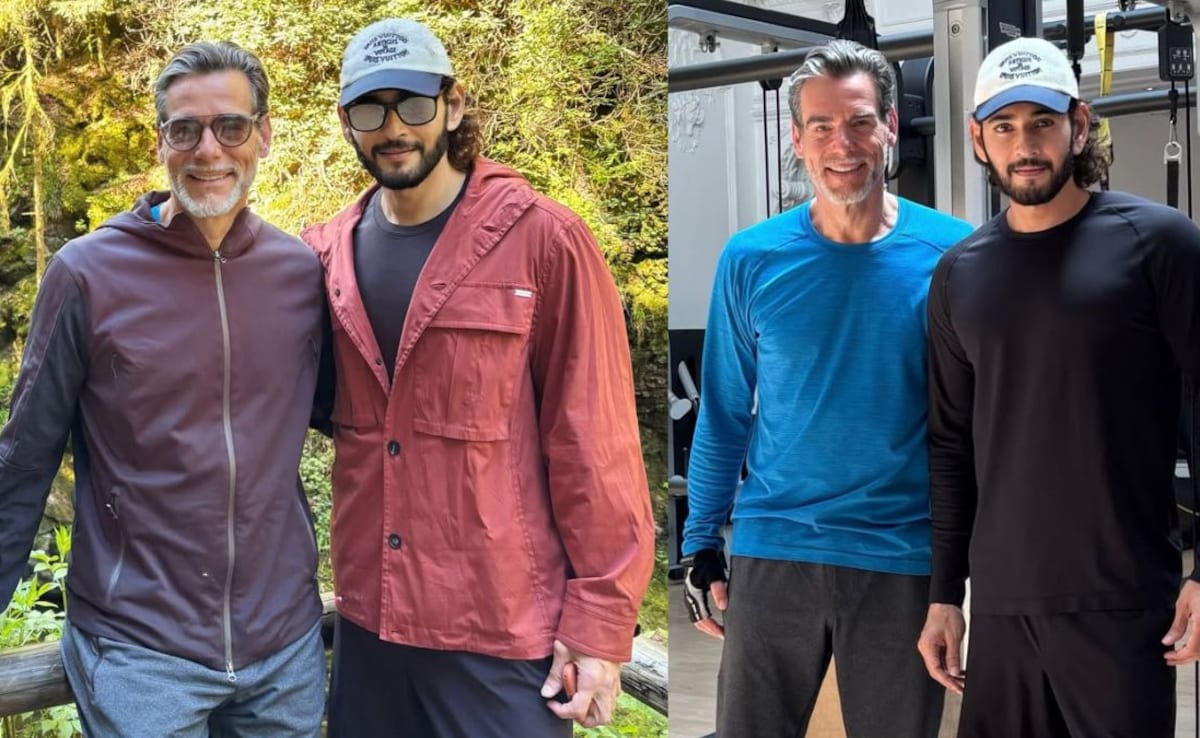 Mahesh Babu Trains with Health Expert Dr. Harry Konig in Germany's Black Forest