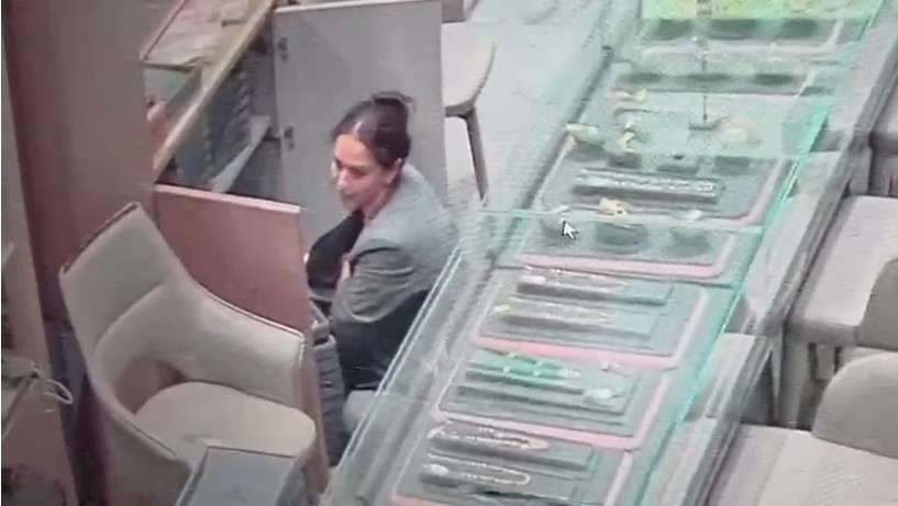 Saleswoman Caught On Camera Emptying Jewellery Trays Worth Rs 1.5 Crore