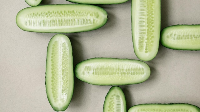 Eating cucumbers at night can trigger indigestion, so eating it at the right time is key