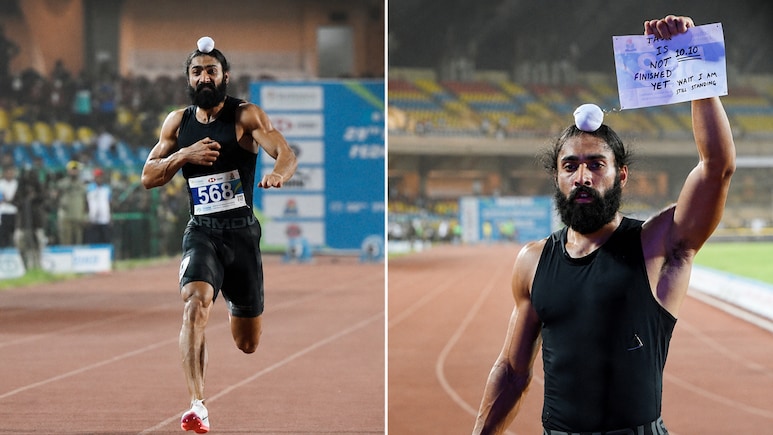 Gurindervir Singh Shatters India's 100m Record With Historic 10.09s Sprint In Ranchi &mdash; Watch