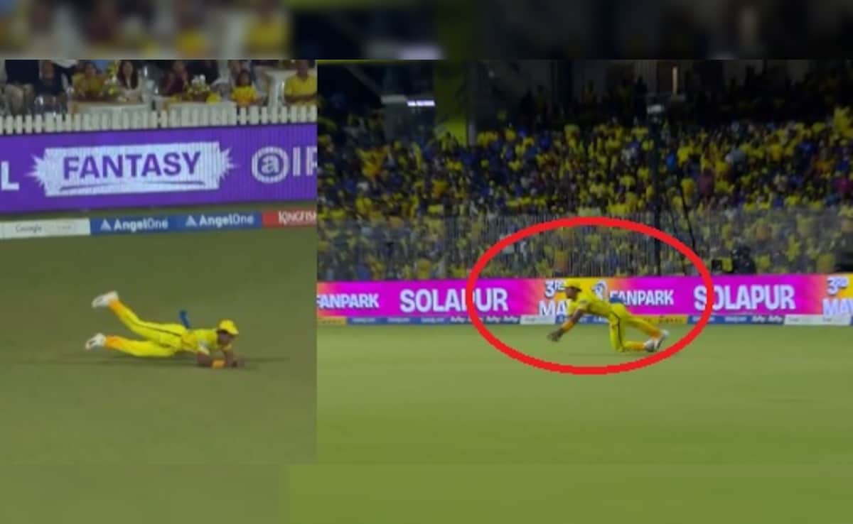 IPL डेब्यू में सुपरमैन बनकर रामकृष्ण घोष ने कर दिया करिश्मा, हैरत भरा कैच लेकर चौंकाया, बल्लेबाज देखता रह गया, Video