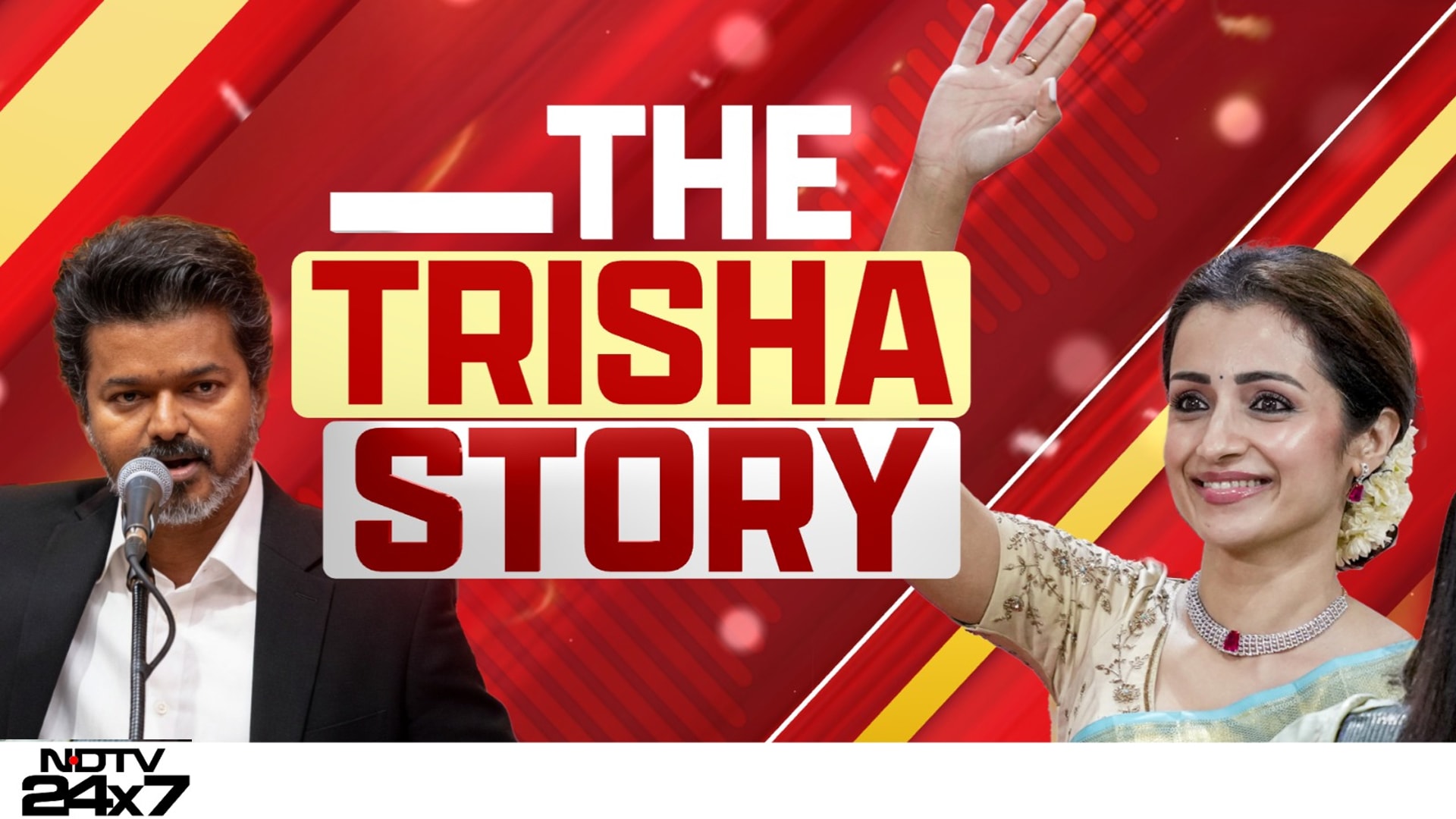 Trisha's Presence At Vijay's Oath Gets Internet Talking