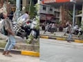 Pune VIDEO: पुण्याच्या रस्त्यावर झोंबी? 2 तास 'तो' हललाच नाही, एकाच जागेवर उभा; व्हिडिओने खळबळ