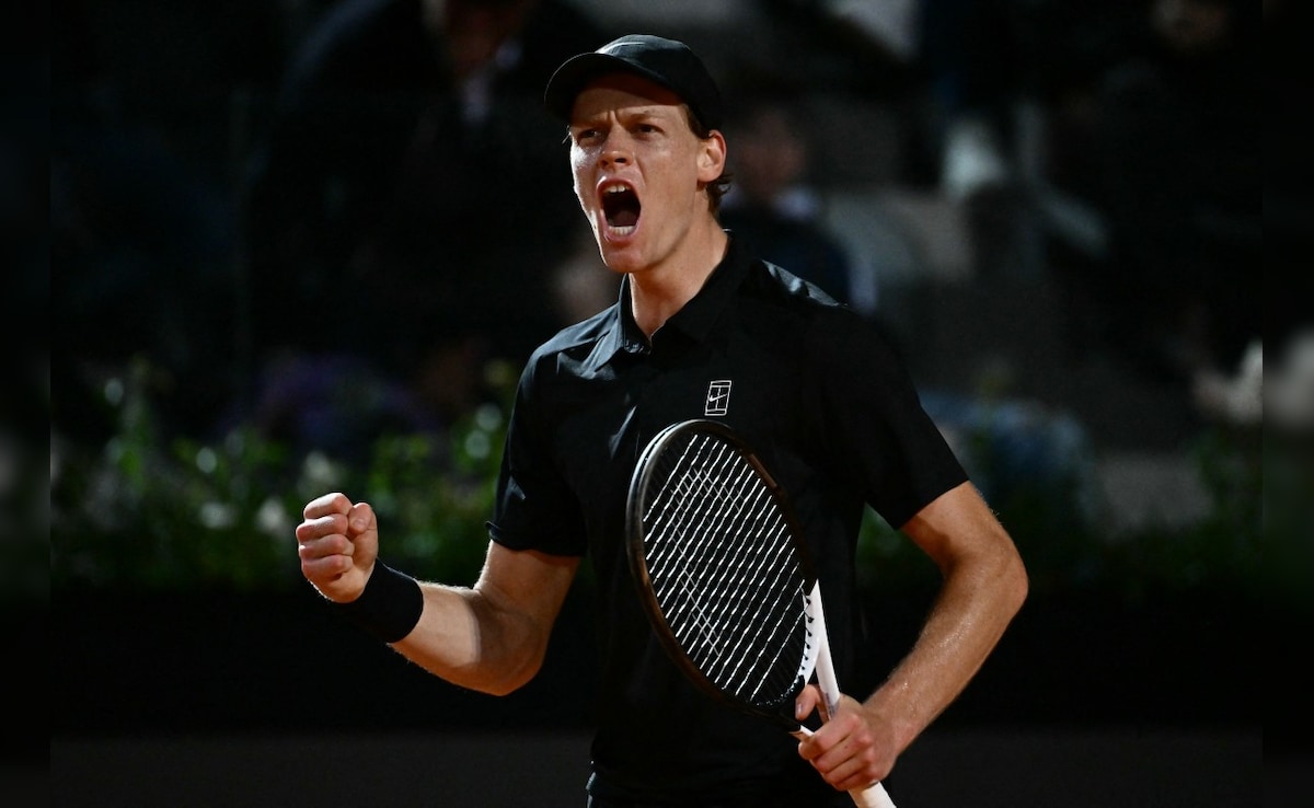 Jannik Sinners Bid To Reach Italian Open Final Held Up By Roman Rain