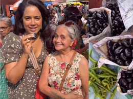 Moto Mircha To Giant Garlic, Sameera Reddy Reveals The Best Local Finds At Goa's Mapusa Market