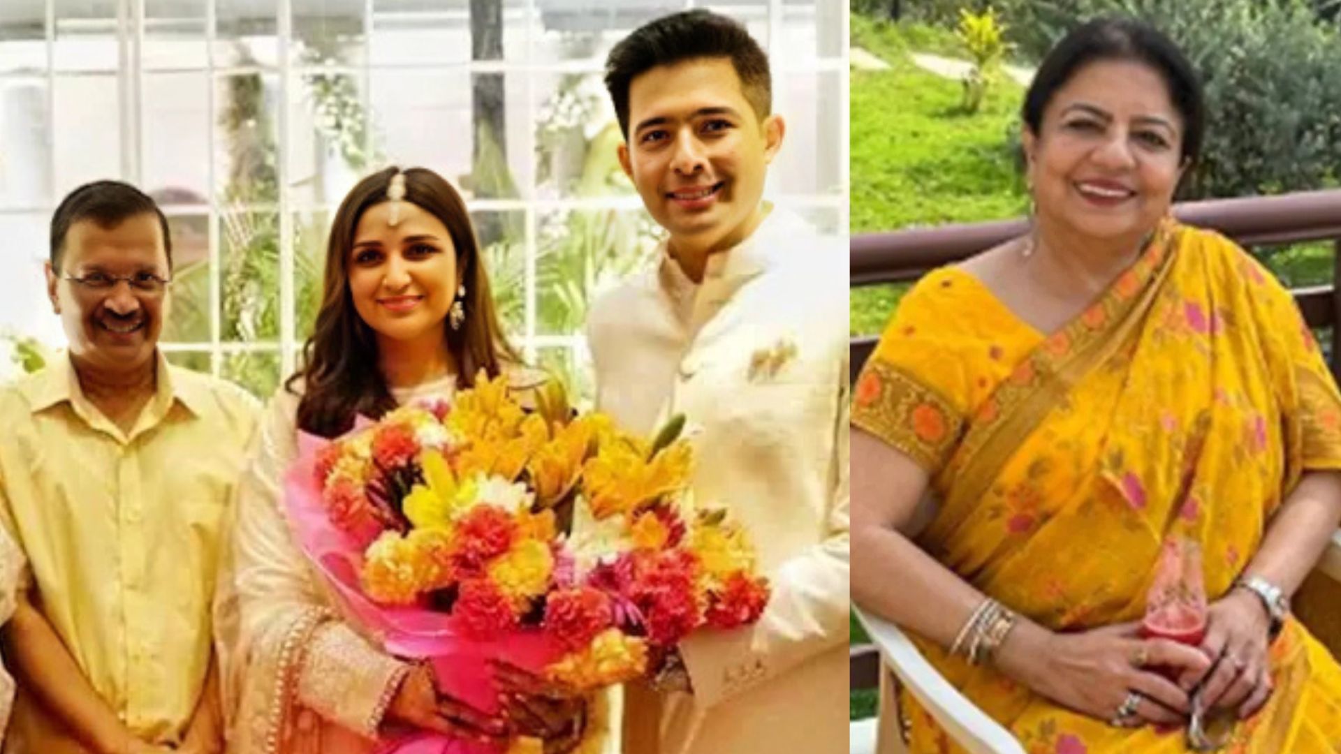 Arvind Kejriwal Carried Raghav Chadha On Shoulders At Wedding, Priyanka's Mom Was Asked To Delete Pics