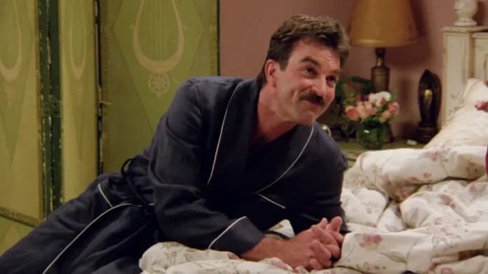 Tom Selleck as the charming Dr Richard Burke
