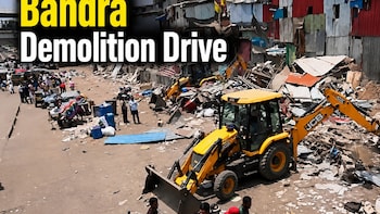 Mumbai News: Western Railway Begins Massive Anti-Encroachment Drive In Bandra Garib Nagar &mdash; Watch