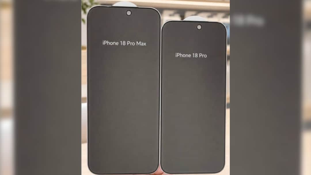 Purported images of screen protectors point to a taller display for iPhone 18 Pro and Pro Max. Purported images of screen protectors point to a taller display for iPhone 18 Pro and Pro Max.