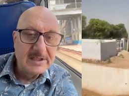 Anupam Kher Takes Jaipur-Delhi Train To Support PM Modi's Fuel-Saving Appeal