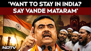 "If You Want To Live Here...": Suvendu Adhikari Vs Muslim Body Over Vande Mataram