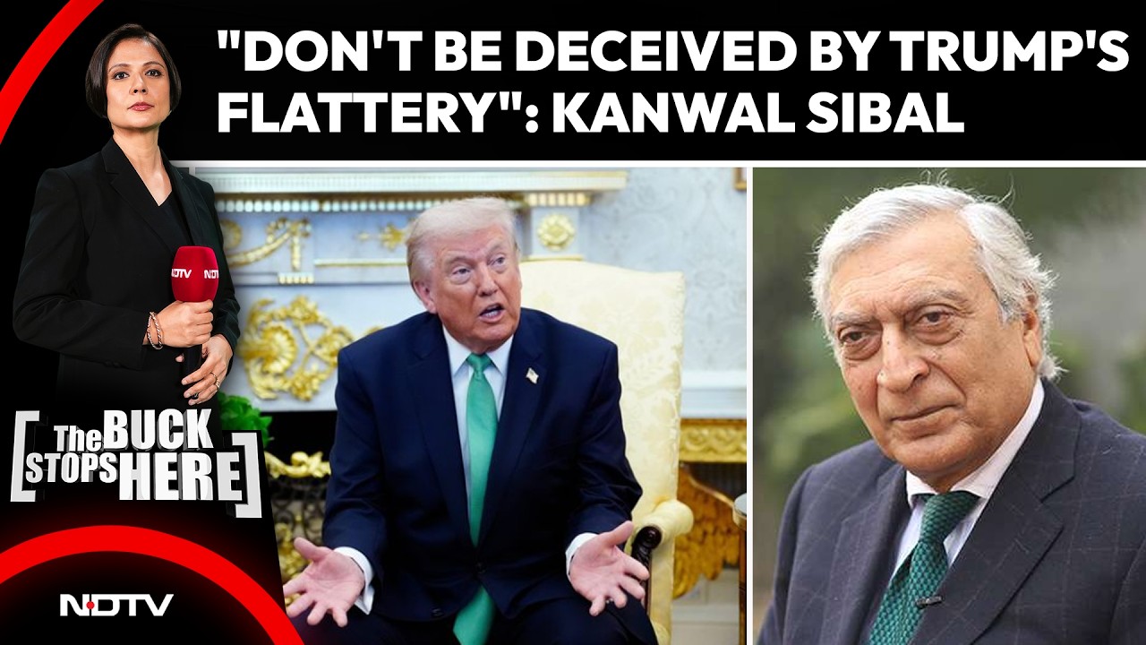 "Don't Be Deceived By Trump's Flattery": Kanwal Sibal's Sharp Take