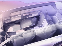 Skoda Peaq 7-Seater Electric SUV Interior Previewed In Sketch