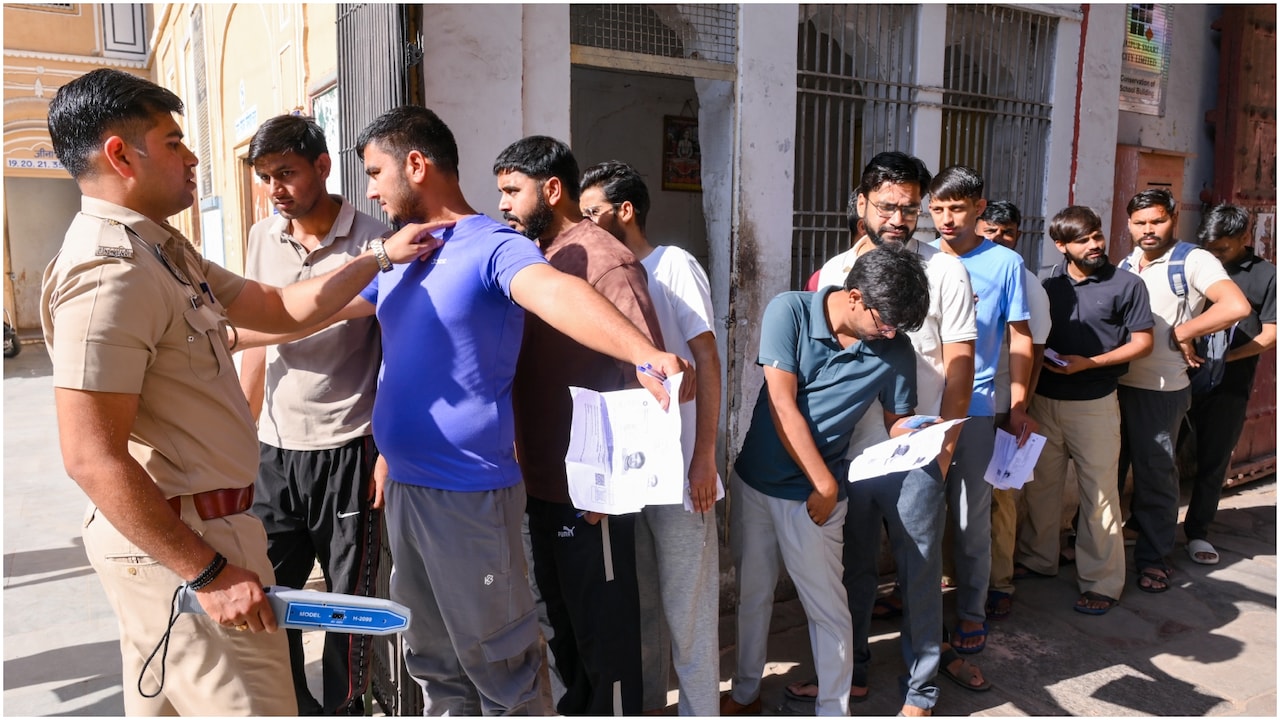 1 घंटे पहले गेट बंद, OMR में 5वां गोला, नीट पेपर लीक से सबक, राजस्थान SI भर्ती री-एग्जाम के 8 कड़े नियम