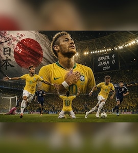 Neymar Loves Facing Japan. The Numbers Behind Brazil Stars Incredible Record