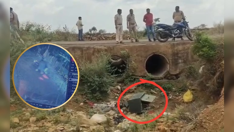 पार्षद के सूने घर से 300 किलो की तिजोरी उठा ले गए चोर, बाइक पर ले जाते CCTV में कैद