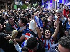 Video: Fans Throng Streets In Paraguay After Teams Historic Win Over Germany In FIFA World Cup