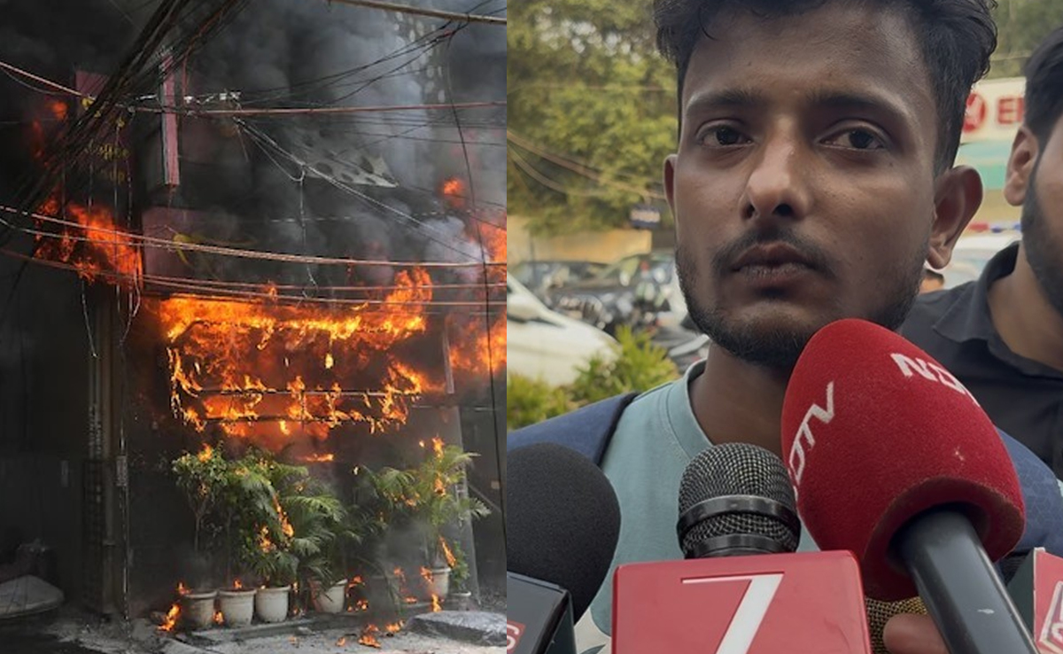 One Jump Saved His Life: Ludhiana Man's Fight For Survival After Delhi Fire