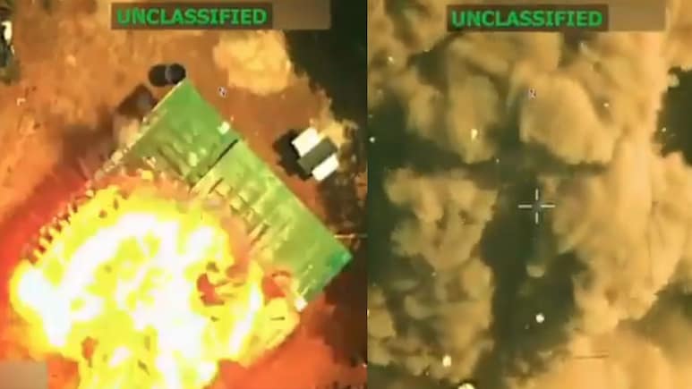 Aim, Then Boom: Trump Shares Footage Of Strike On Venezuelan Cartel Leader