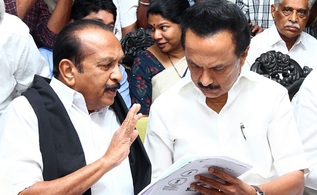 Another Setback For MK Stalin's DMK, MDMK Quits Alliance After 9 Years